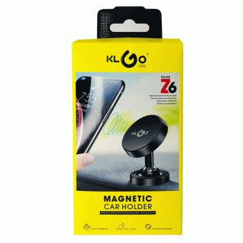 KLGO Z6 360' Degree Magnetic Car Holder - Black