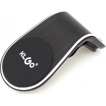 KLGO Z8 Magnetic Car Holder L-Shape Air Outlet Bracket - Black