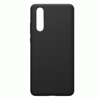 BACK CASE SHINE BLACK HUAWEI P20 - BLACK