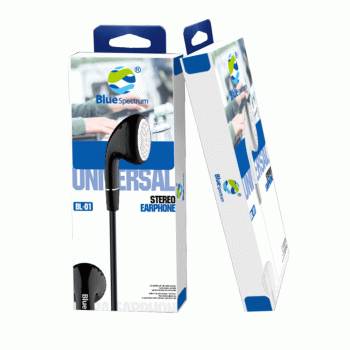 Blue Spectrum Universal Stereo Earphone BL-01-White