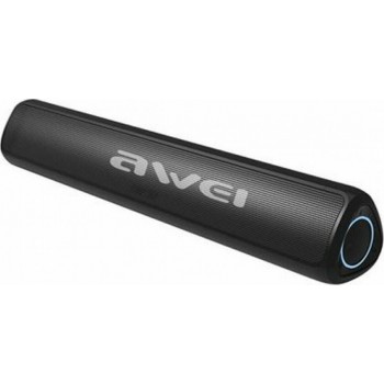Awei Y333 Ηχείο Bluetooth 10W με Ραδιόφωνο και 3.5 ώρες Λειτουργίας Black