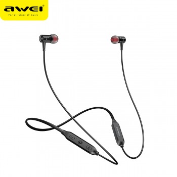 Ακουστικό Bluetooth Με Neckband AWEI G40BL - Black