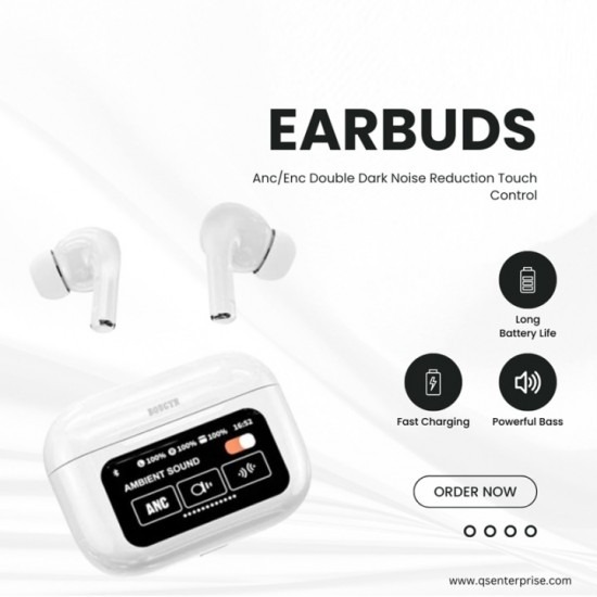 Λευκά Ασύρματα Bluetooth Ακουστικά με Αίσθηση Αφής Λευκά Ασύρματα Bluetooth Ακουστικά με Αίσθηση Αφής
