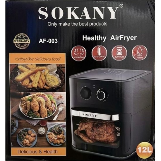 Sokany AF-003 12L Air Fryer Sokany AF-003 12L Air Fryer