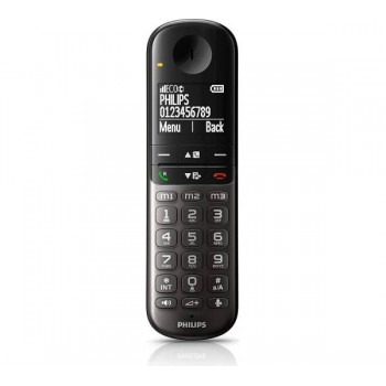 Philips XL4901S Ασύρματο Τηλέφωνο με Aνοιχτή Aκρόαση - Μάυρο