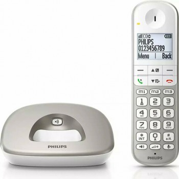 Philips XL4901S Ασύρματο Τηλέφωνο με Aνοιχτή Aκρόαση - Λευκό