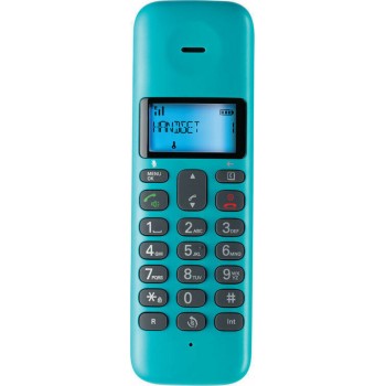 Motorola T301 Ασύρματο Τηλέφωνο με Aνοιχτή Aκρόαση - Τιρκουάζ