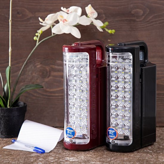 Geepas Rechargeable LED Lantern | Emergency Lantern | 24 Super Bright LEDs, 100 Hours Working