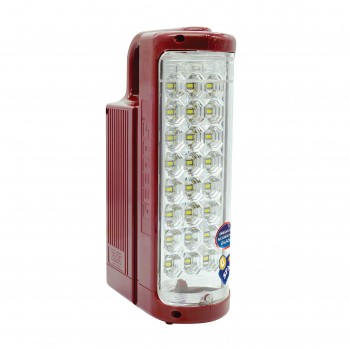 Geepas Rechargeable LED Lantern | Emergency Lantern | 24 Super Bright LEDs, 100 Hours Working