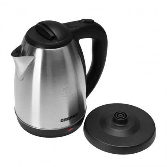 Geepas 1.8L Electric Kettle Stainless Steel Cordless Kettle