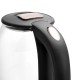 Geepas Electric Kettle Glass Body, Boil Dry Protection & Auto Shut Off