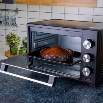 Geepas Oven 6 Stages Heating Selector Electric Oven With Rotisserie 