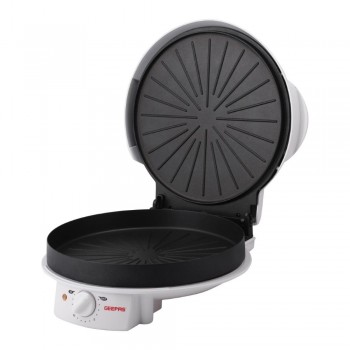  Geepas Portable Design 1800W Pizza Maker with 32 Cm Non-stick Baking Plate & Power-On Indicator