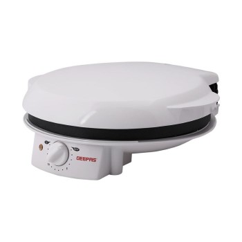  Geepas Portable Design 1800W Pizza Maker with 32 Cm Non-stick Baking Plate & Power-On Indicator