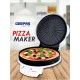  Geepas Portable Design 1800W Pizza Maker with 32 Cm Non-stick Baking Plate & Power-On Indicator