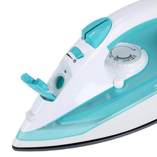 Geepas GSI24015 Cordless Ceramic Steam Iron Box 2400W (240ml Water Tank) (UK Plug)