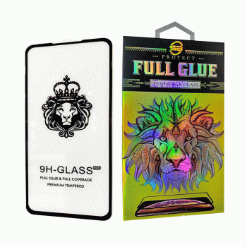 OEM Tempered Glass 9H Full Face & Full Glue For Xiaomi Redmi Note 8 Pro - Black