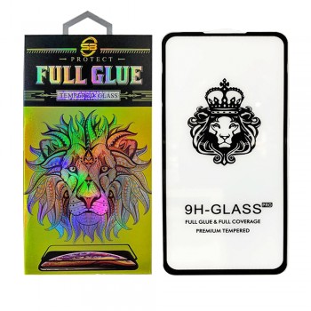 OEM Full Face & Full Glue Tempered Glass Screen Protector For Samsung Galaxy A03S - Black