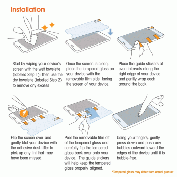 Tempered Glass 9H Normal For Universal 4.0"