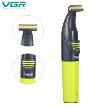 VGR V-043 Ηλεκτρική ξυριστική μηχανή (Beard,Nose,Mustache)  Rechargeable/Electric Both Work
