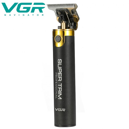 VGR V-082 Mέταλικο Ξυριστική Μηχανή Προσώπου Επαναφορτιζόμενη