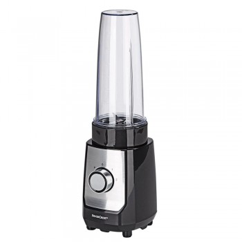 Silver Crest 300w Μπλέντερ για Smoothies με Κανάτα 600ml Black