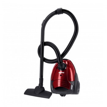 Geepas GVC2594 Vacuum Cleaner With Dust Bag, 2200W - 1.5L - RED (UK Plug)