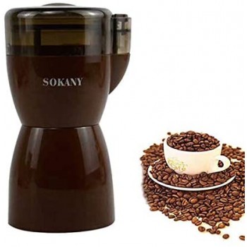 Sokany SM-301 Electric Coffee Grinder with 304 Stainless Steel Blade, 180W