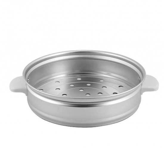 Geepas GRC4327N Rice Cooker & Steamer Non-Stick Inner Pot 2.8L 900W - White (UK Plug)