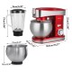 SOKANY SC213C 1200W Stand Mixer Stainless Steel 6.5L Bowl 6-speed Kitchen Food Blender