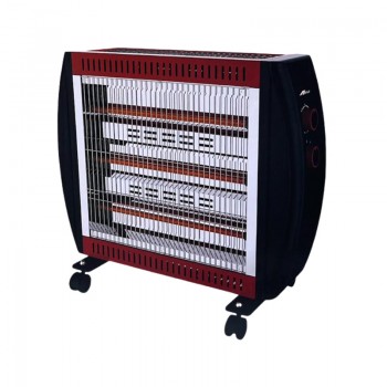 OEM LX-1903 Quartz Electric Heaters 3 Heating Elements High Efficiency 2400W