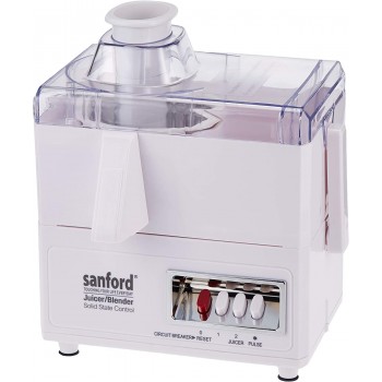 SANFORD SF5501JB BS 4 In 1 Juicer Blender 400 Watts 1.6 Litre UK Plug - White