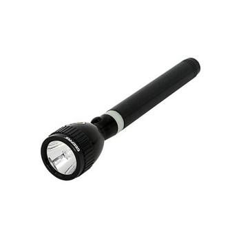 Geepas GFL3803 Φακός Επαναφορτιζόμενος αδιάβροχος Water Proof Pocket Flashlight - Black (UK Plug)