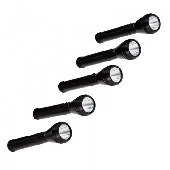 Sanford SF6194SLC BS Rechargeable Led Search Light Combo 5 in 1 - Black