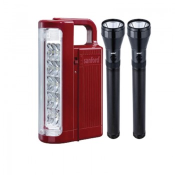 Sanford SF6353SEC BS Combo 3 In 1 Rechargeable LED Search Light + Emergency Lantern