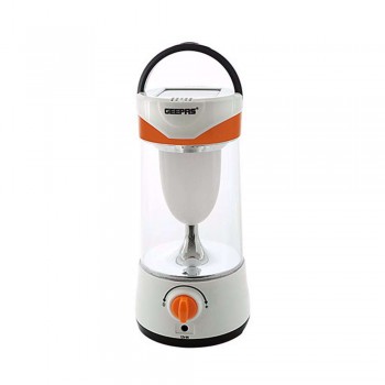 Geepas GSE5589 Rechargeable LED Emergency Lantern - Orange (UK Plug)