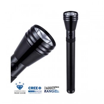 Sanford SF4668SL Rechargeable 2SC Search Light - Black (UK Plug)