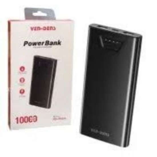 VEN DENS Power Bank 10.000mAh – Αξιοπιστία και Γρήγορη Φόρτιση VEN DENS Power Bank 10.000mAh – Αξιοπιστία και Γρήγορη Φόρτιση