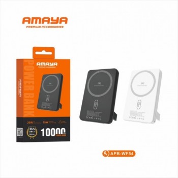 Μείνετε Φορτισμένοι Εν Κινήσει με το Amaya APB-WF54 Μαγνητικό Ασύρματο Power Bank