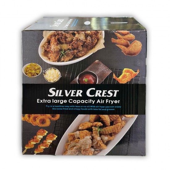 SILVER CREST EXTRA LARGE CAPACITY AIR FRYER 6 LITER 