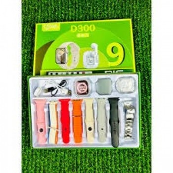 D300 Smart Watch Set – Ανθεκτικό Στυλ και Έξυπνη Ισχύς με Ανταλλακτικά Πολύχρωμα Λουράκια