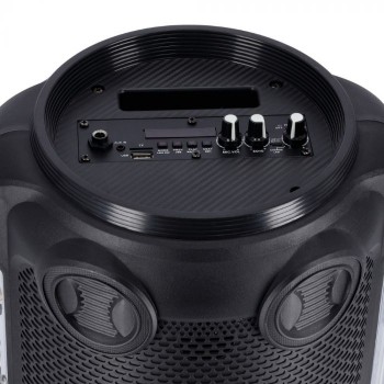 Geepas GMS11165 Rechargeable Portable Speaker with Mic & Remote 