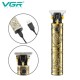 VGR Professional Hair Trimmer with LED Display V-096