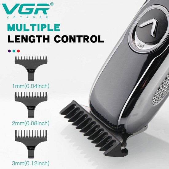 VGR Hair Clipper Beard Trimmer for Men V-168