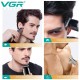 VGR Hair Clipper Beard Trimmer for Men V-168