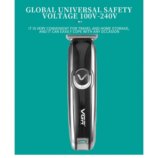 VGR Hair Clipper Beard Trimmer for Men V-168