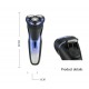 VGR Mens Electric Shaver Whole-Body Waterproof 3D Floating Beard Trimmer with LCD Display V-306