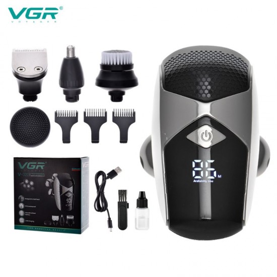 VGR Waterproof Electric Shaver 5 in 1 Men's Shaver Razor V-320