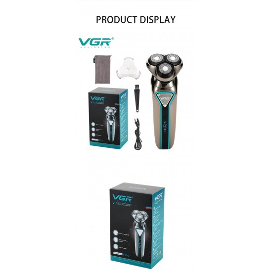 VGR Professional Rechargeable Beard Shaver V-323