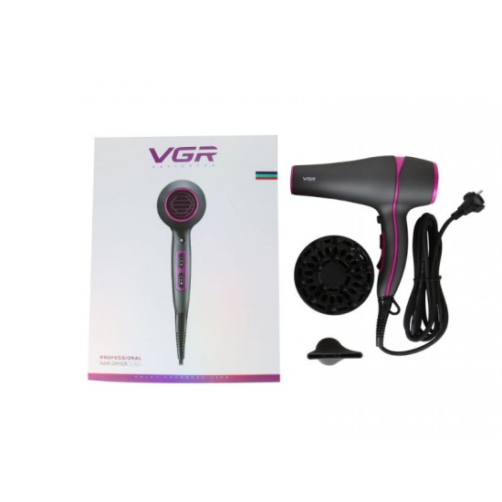 VGR Premium Hot Cold Hair Dryer V-402